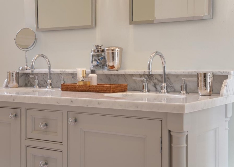 South West London Townhouse | Double Sink Vanity Units | Interior Designers